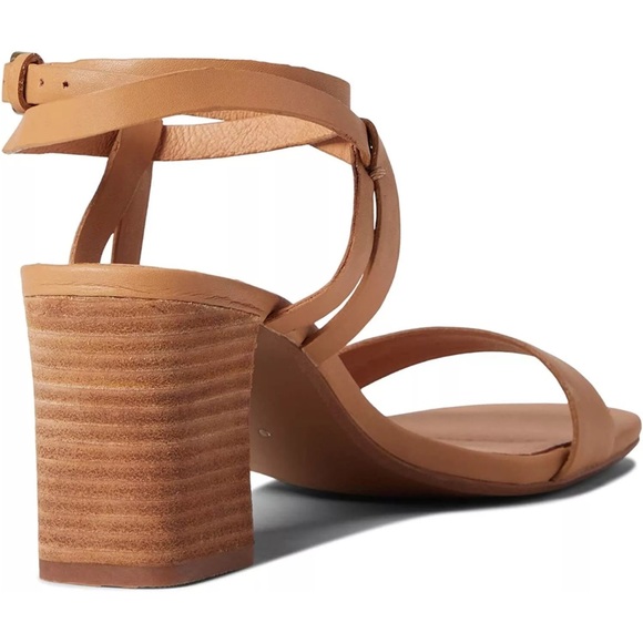 The Loli Ankle-Strap Sandal in Amber Brown - Picture 6 of 8